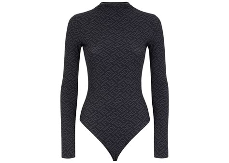 skims fendi bodysuit|fendi skims bodysuit long sleeve.